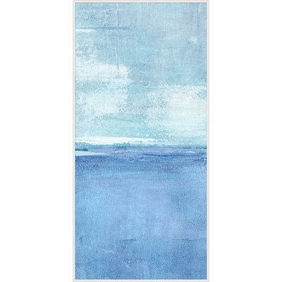 Deep Water 2' Framed Print on Canvas