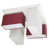 Grey/Wine red is out of stock selected