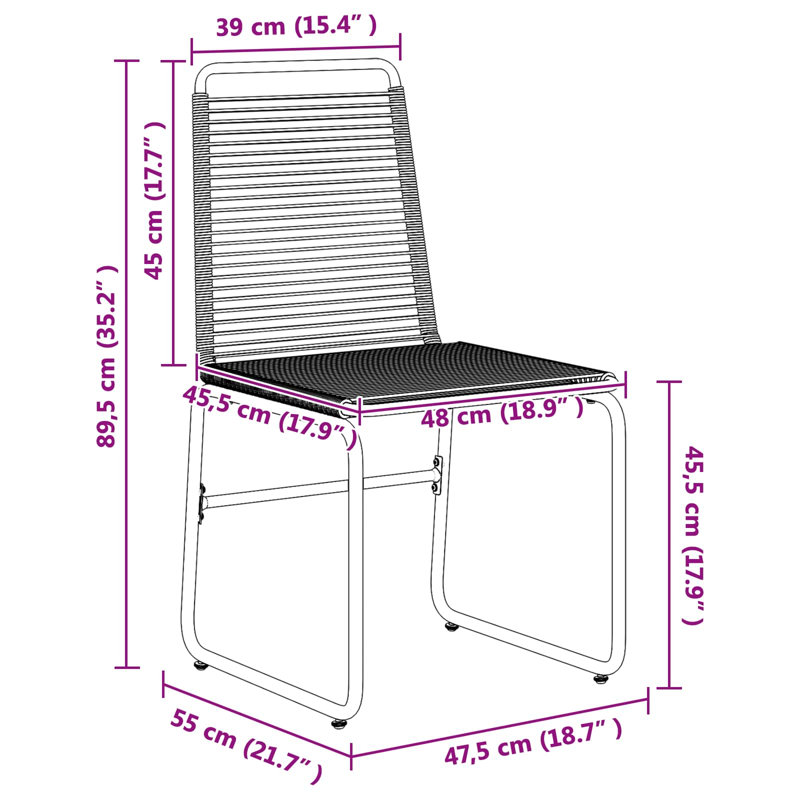 Patio Dining Side Chair