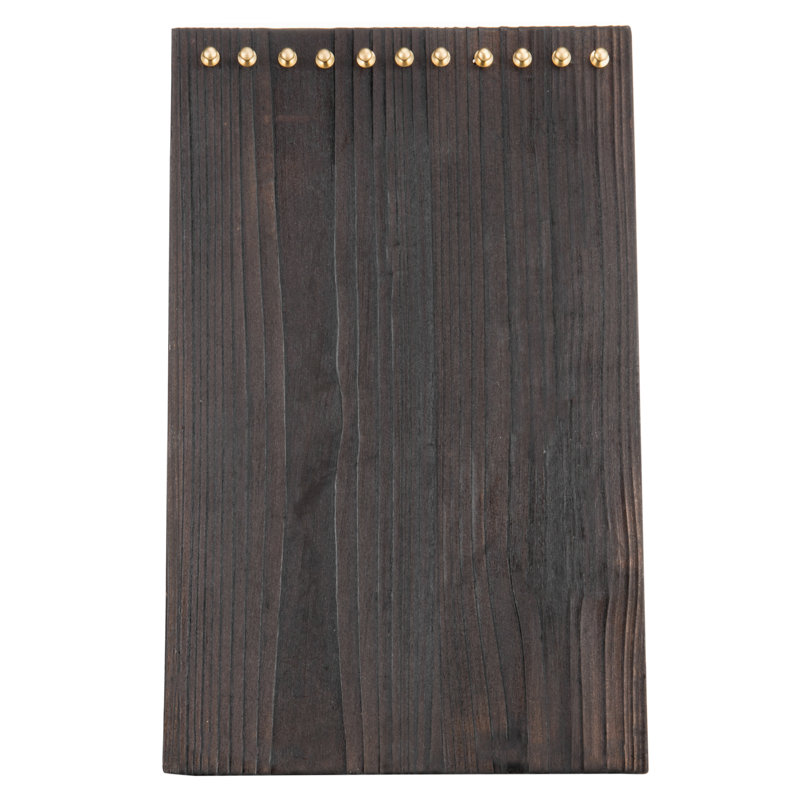 Burnt Wood Necklace Holder Jewellery Stand