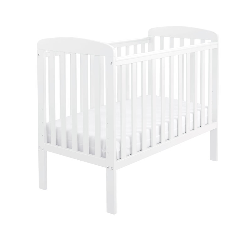 BabyMore Space Saver Cot, White