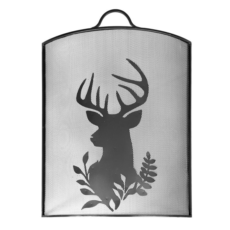 Lea Iron Fireplace Screen