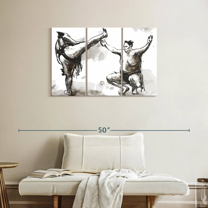 Sumo, 24" H x 38" W