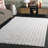 Faux Rabbit Bubble 100 Performance Machine Washable No Pattern Rug-108596964
