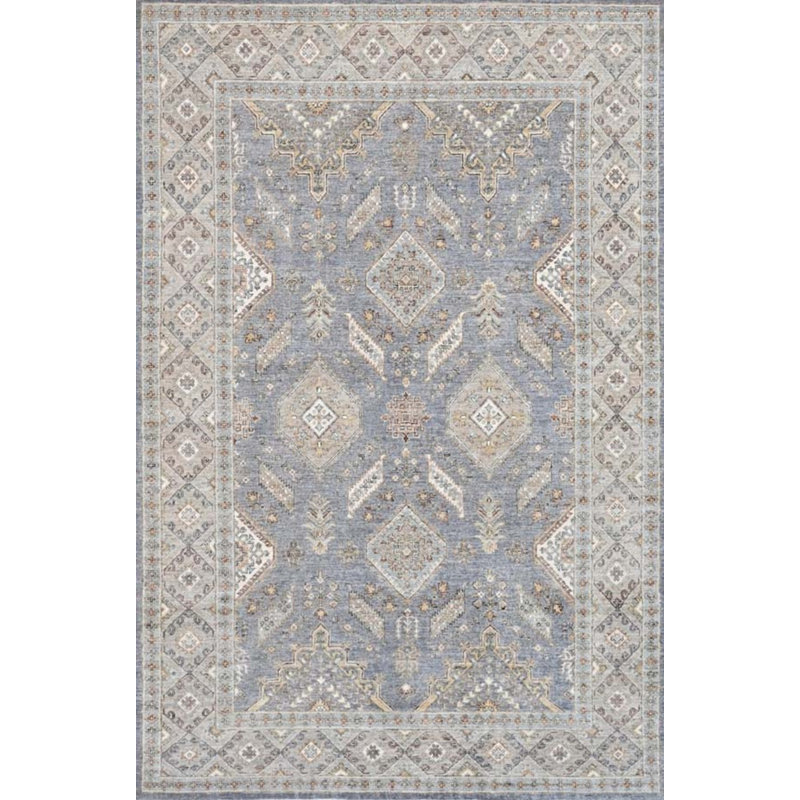 Oushak Collection, Transitional One-of-a-Kind Rectangle 5'11" X 9 Hand Knotted Area Rug