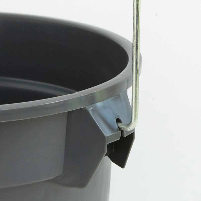 Compartiment de rangement écologique en plastique, Gris