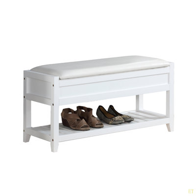Seating Bench With Shoe Storage by Ophelia & Co.