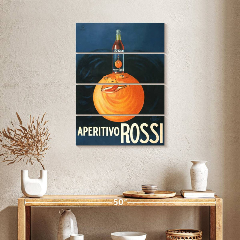 Apéritif Rossi, H 35 po x l 24 po