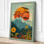 Mountain Beneath the Sun Botanical 1 Piece Wrapped Canvas Wall Art-131763016-131763015