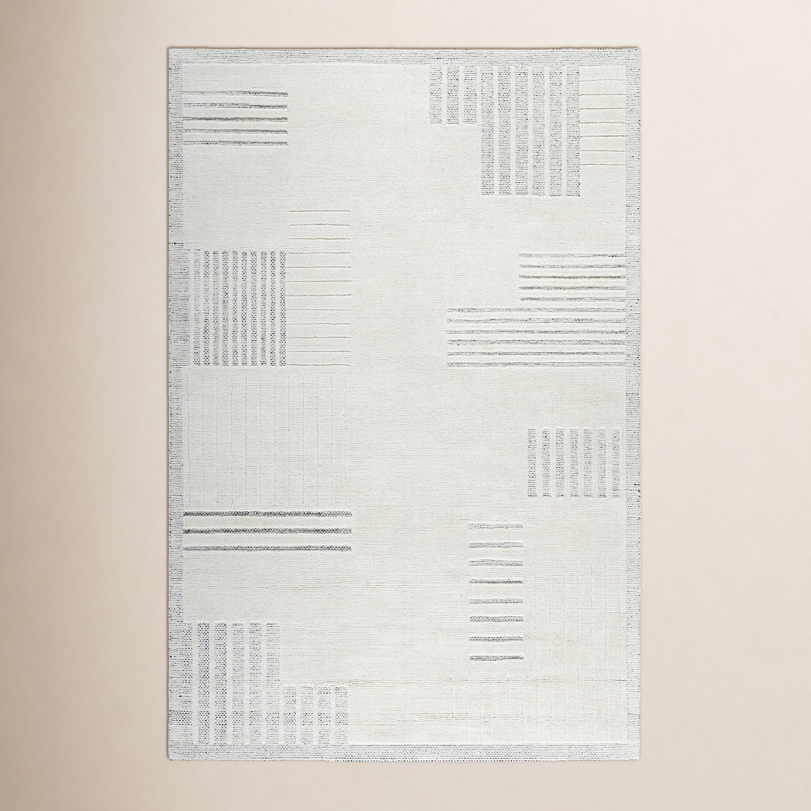 Ronaldo Hand-Loomed Abstract Area Rug, Rectangle 9' x 12'