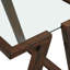 Table de bout en verre Stehouse