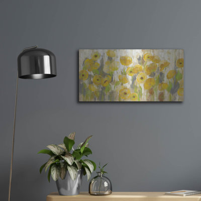 " Floating Yellow Flowers I " by Silvia Vassileva