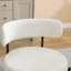 Chaise d'appoint rembourrée à dossier Kachiside-295976822