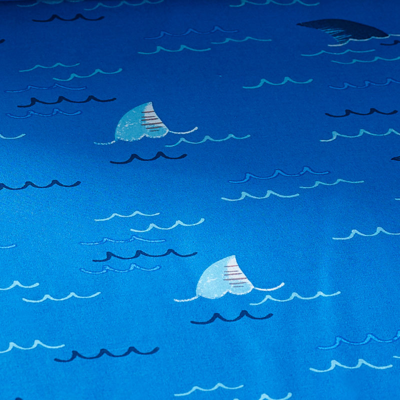 Jawsome Shark Fitted Sheet, Cot Bed / Toddler (70 x 140cm)