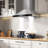 30" Wall Mount Range Hood Ceiling Mount Vent 800CFM Gesture & Touch Control