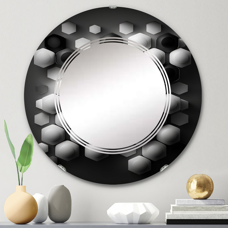 Miroir mural Raechell, 24 po x 24 po