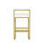 Velvet Counter Height Bar Stools with Low Backrest-432307012-432307014