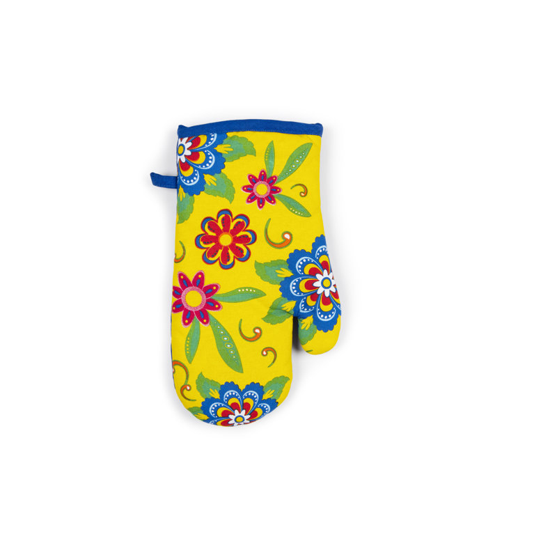 Excelsa Gipsy Soul Abstract Cotton Oven Glove(s) Only