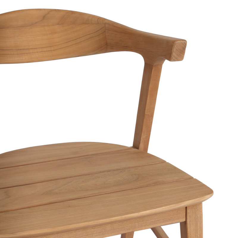 Cliff Outdoor Teak Dining Chair