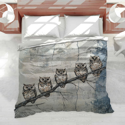 Édredon Owls Bedding, Shabby Elegance