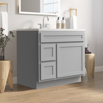 36'' Single Bathroom Vanity Base Only