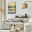 Art mural en verre Wrought Studio ™ «Golden» par Marta Wiley-1846887574
