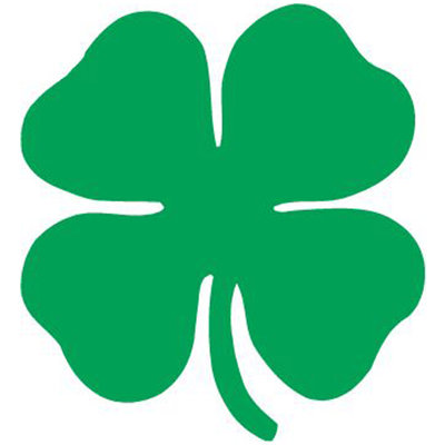Adhésif décoratif du trèfle de la Saint-Patrick