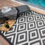 Ecology Collection Geometric Indoor / Outdoor Area Rug-1300905622