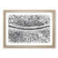 Winter Road in Abstract - Picture Frame Graphic Art Print-55765892-55765891