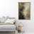 Framed Canvas Wall Art Black Gray Abstract Print for Living Room Decor-118150833-118150832-120234643