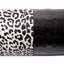 Kenya - Snow Leopard / Black Ostrich Shin Bolster Pillow
