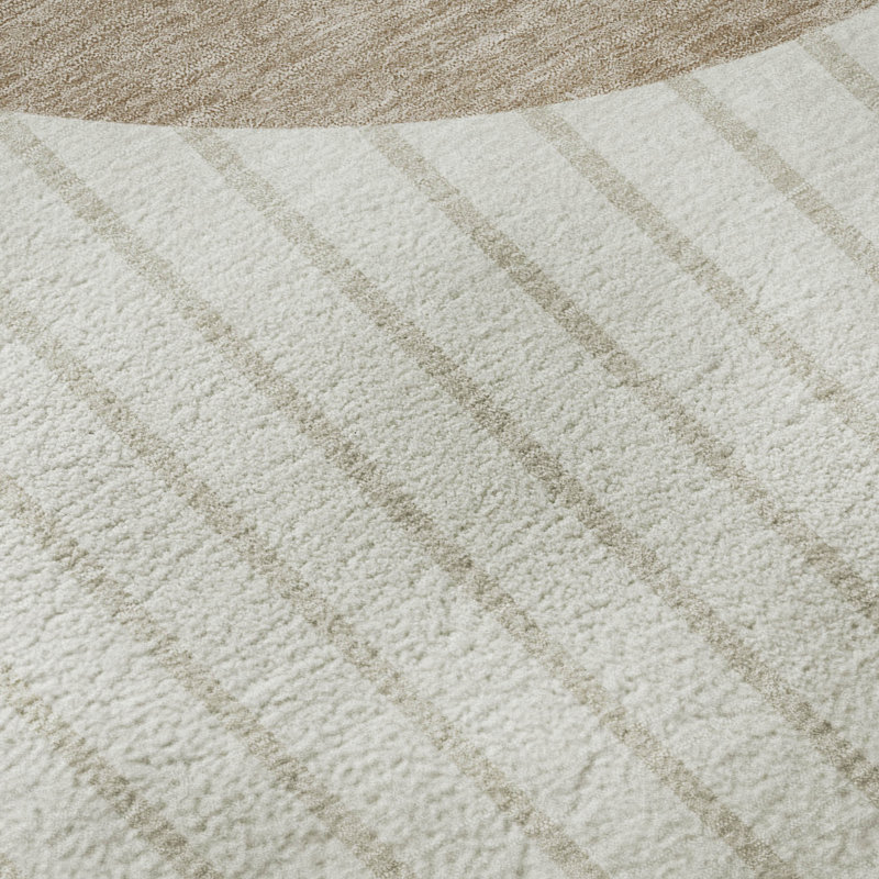 Premium Machine Washable Naglee AMF994 Stripes Rug, Rectangle 10 pi x 14 pi