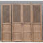 Unfinished Pine Folding Screen Doors