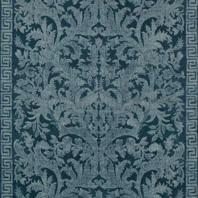 Carlotta Velvet Damask Fabric