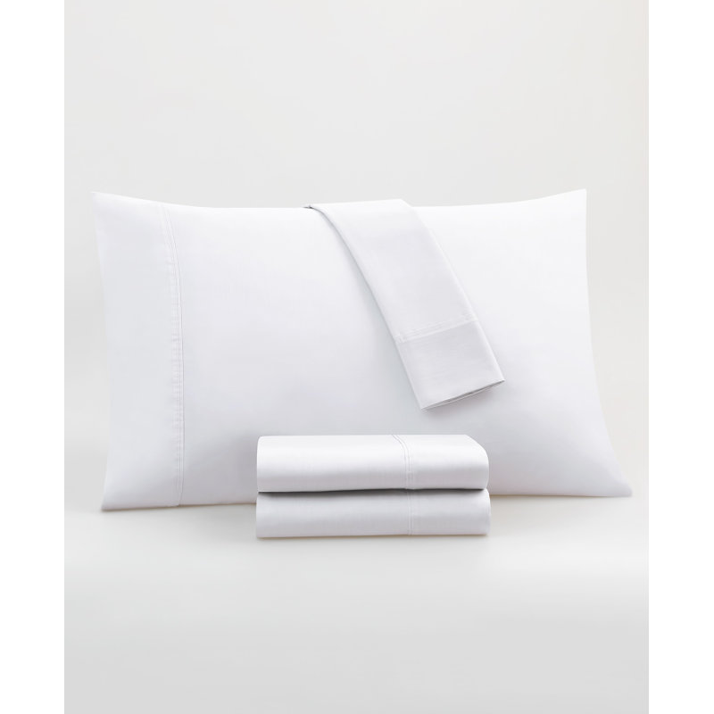 Egyptian Cotton Sheet Set, White, California King