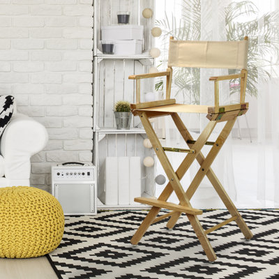 30" Folding Director Chair with Canvas