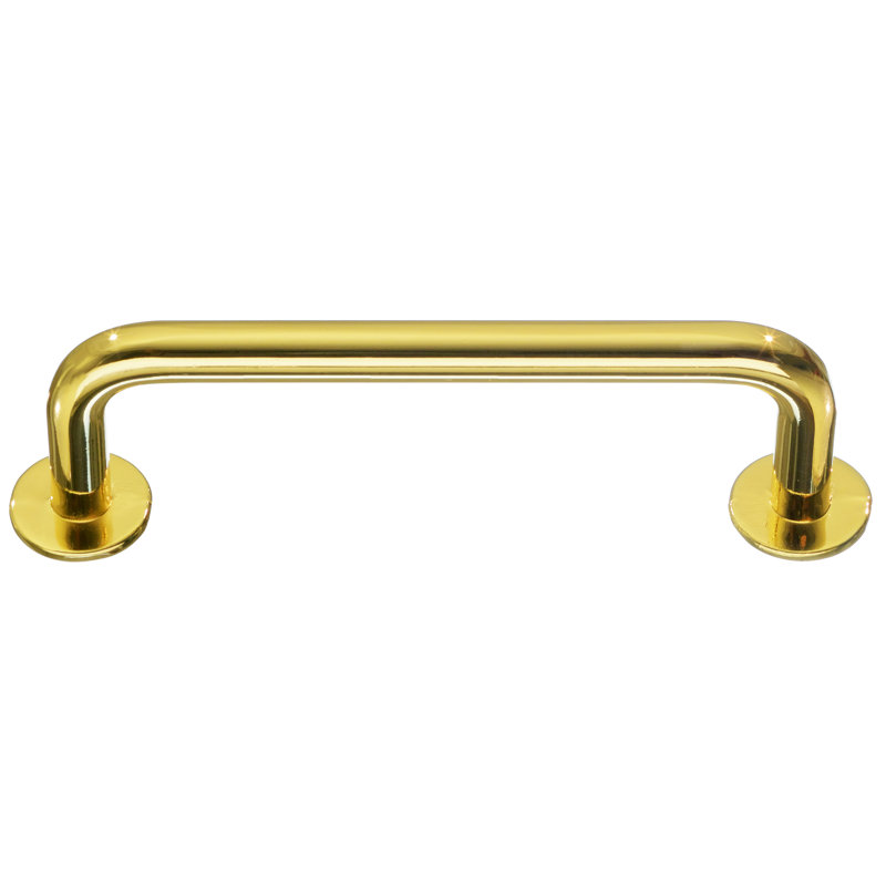 3 7/8" Center to Center Appliance pull, Brass
