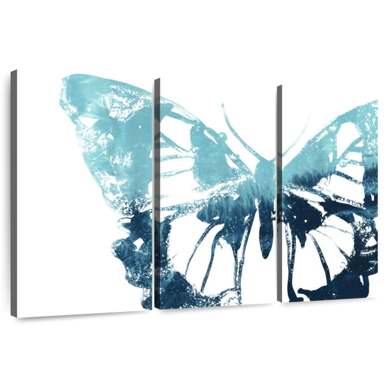Brampt Butterfly Imprint I, 42" H x 65" W
