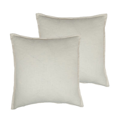 Coussin décoratif en lin réversible Lombard