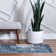 Tapis bleu/gris