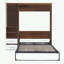 Lit escamotable double avec armoire-1715444971