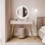 Novi Dressing Table with Mirror-248788979