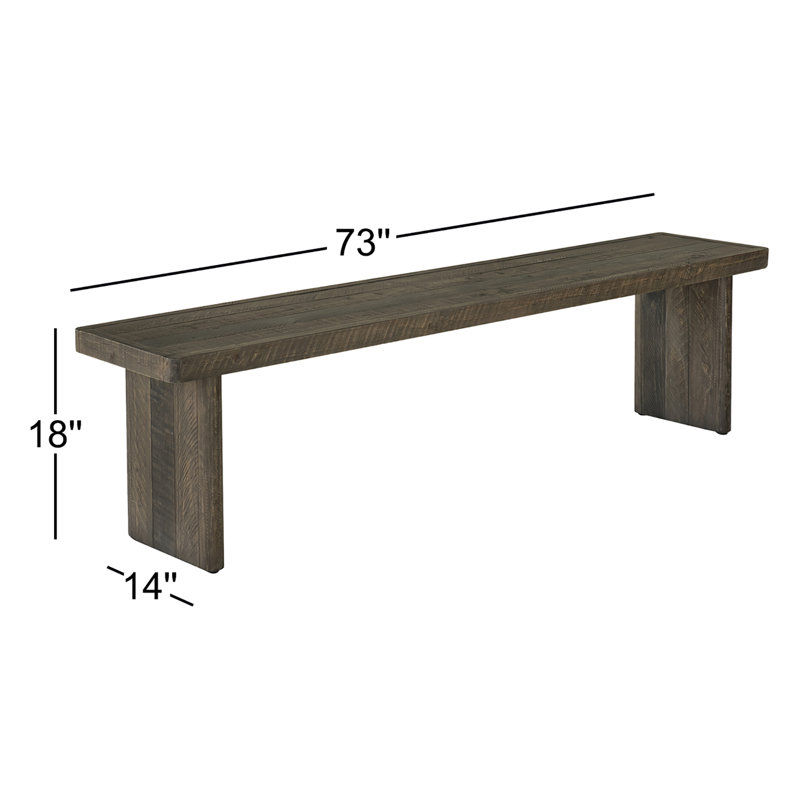 Monterey Solid Wood Dining Bench