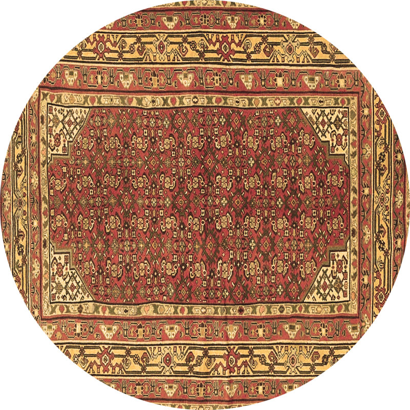 Performance Oriental Indoor Rug, Round 7'