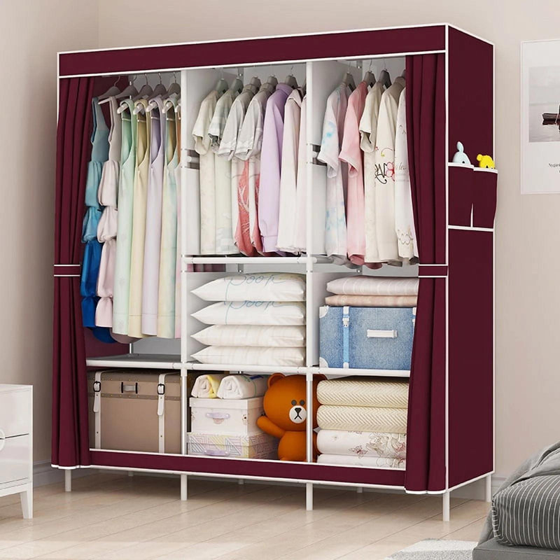 Armoire-penderie portative Rickart, Vin rouge