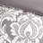 Transitional Cotton Duvet Cover With Solid Back And Button Closure 6 Piece Printed Intricate Details
