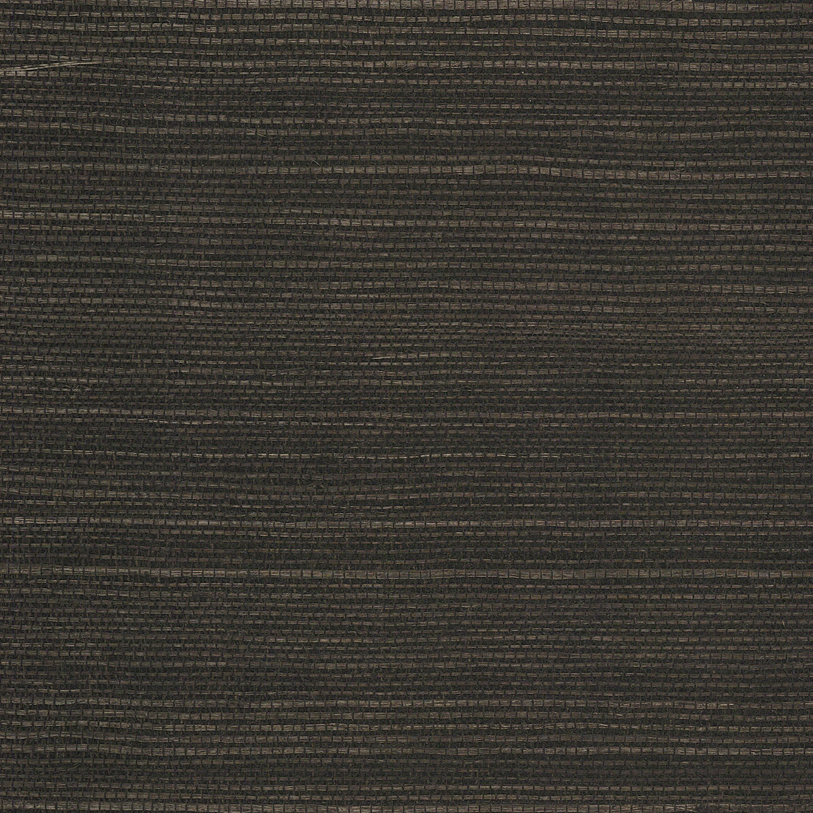 Natural Sisal Peel and Stick Grasscloth Wallpaper, Black