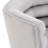 Lasharn Upholstered Swivel Side Chair with Ottoman-2100586915