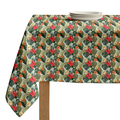 Seymore Hibiscus Garden Milliken Signature Tablecloth