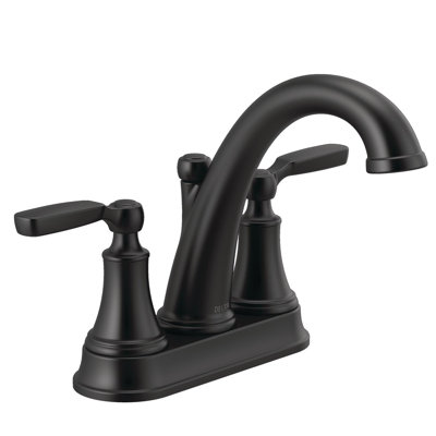 Centerset Bathroom Faucet with Drain Assembly
